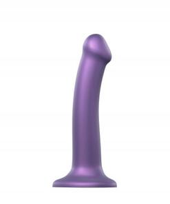 Strap On Me - Siliconen Dildo - Paars - M