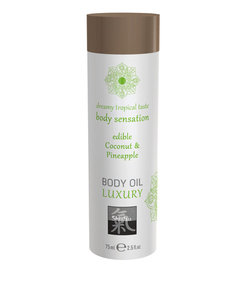 Luxe Eetbare Body Oil - Kokosnoot & Ananas