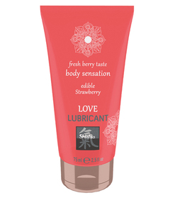 Love Eetbaar Glijmiddel - Aardbei