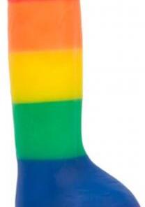 Addiction - Justin Rainbow Siliconen Dildo - 19 cm