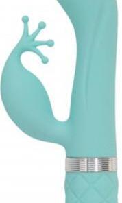 Pillow Talk - Kinky Rabbit & G-Spot Vibrator - Teal