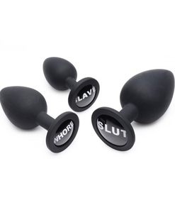 Dirty Words Buttplug Set
