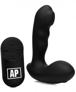 P-Milker Prostaat Vibrator Met Bewegende Kraal