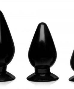 Triple Cones Anaalplug Set Van 3