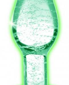 Glow-in-the-Dark Anaalplug Van Glas - Small