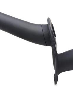 Power Pegger Dubbele Strap-On Vibrator - Zwart