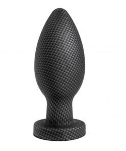 Spark - Siliconen Anaal Plug Carbon Fiber - Small