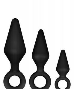 Anal Adventures Platinum - Siliconen Anaal Plug Set