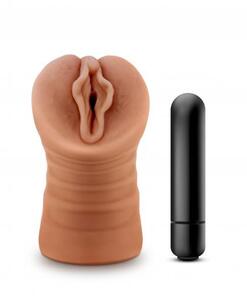 M for Men - Sofia Masturbator Met Bullet Vibrator - Vagina