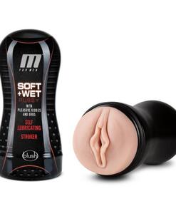 M for Men - Soft and Wet Masturbator Self Lubricating - Noppen & Ribbels