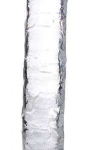 Jock C-Thru Transparante Dildo - 20 cm.