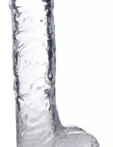 Jock C-Thru Transparante Dildo - 25 cm.