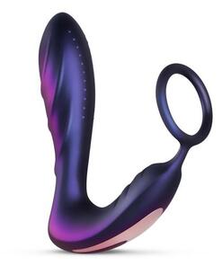 Hueman - Black Hole Anaal Vibrator Met Cockring