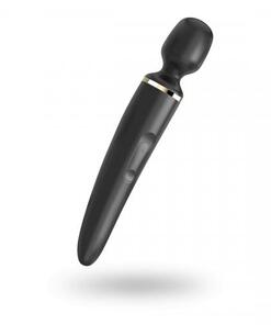 Satisfyer Wand-er Woman - Zwart/Goud