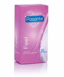 Pasante Sensitive Feel Condooms - 12 Stuks