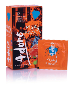 Adore Flavours Condooms - 12 Stuks