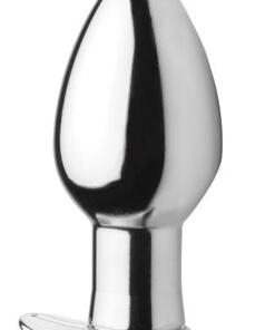 Chrome Blast Oplaadbare Buttplug Met Afstandsbediening - Groot