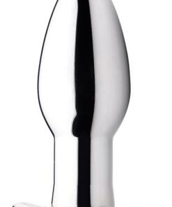 Chrome Blast Oplaadbare Buttplug Met Afstandsbediening - Klein