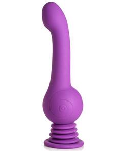 IN Shaking Siliconen Stimulator - Paars