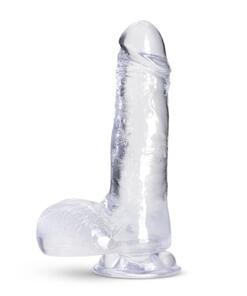 B Yours Plus - Rock n’ Roll Dildo - Transparant