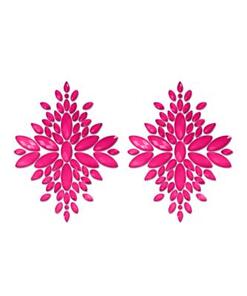 Glow in the Dark Kristallen Plakkers - Neonroze