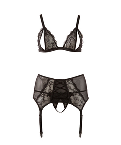 BH Jarretel Set XL - Zwart