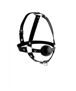 Hoofd Harnas Met Ballgag