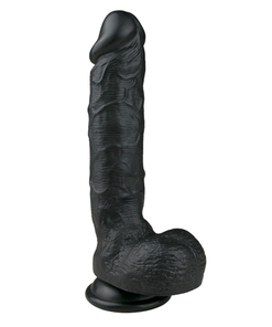 Realistische Dildo Met Balzak - 22,5 cm