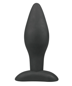 Grote Zwarte Siliconen Buttplug